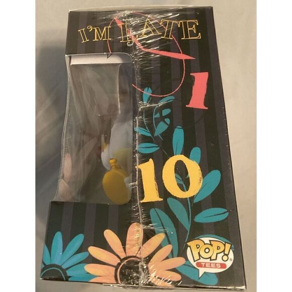 Funko Pop! Alice in Wonderland: White Rabbit #1062 (Flocked) + Tee (M) Target - Picture 8 of 9